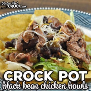 These flavorful Crock Pot Black Bean Chicken Bowls is an easy dump and go recipe that is quite the crowd pleaser.