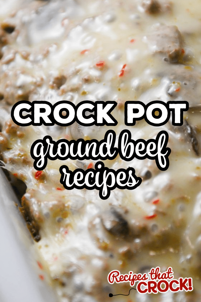 Are you tired of trying to find new dishes to make for dinner? Here are Five Crock Pot Ground Beef Recipes to try next week!