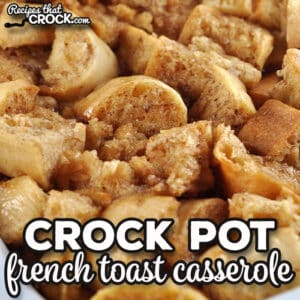 This Crock Pot French Toast Casserole is so good even the leftovers are gobbled right up. The flavor of this breakfast casserole is amazing!