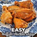 If you are in the mood for some delicious wings, check out these Easy Buffalo Chicken Wings. They are a real crowd pleaser!
