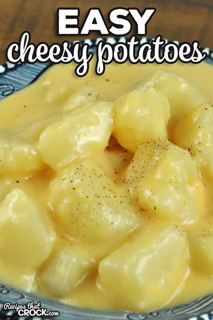 If you need a quick and easy way to make up some delicious Easy Cheesy Potatoes, I have your covered with this recipe!