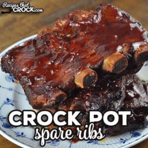 These Crock Pot Spare Ribs are easy to make, super tender and taste amazing. You are going to love these delicious ribs.