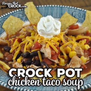 This Chicken Crock Pot Taco Soup is really easy to throw together and tastes amazing. I highly recommend giving this a try!