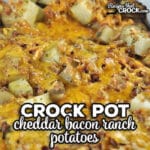 These Crock Pot Cheddar Bacon Ranch Potatoes come together quickly and taste amazing! They were an instant favorite around here.