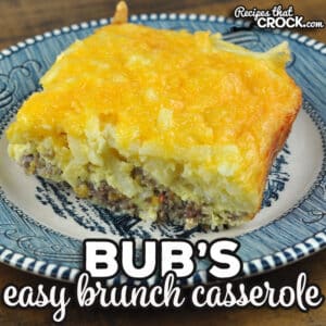 If you are in the mood for a delicious and easy casserole for brunch or breakfast, check out this Bub’s Easy Brunch Casserole.
