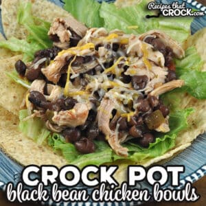 I love how easy it is to throw together this Crock Pot Black Bean Chicken Bowls for Two. Everyone who tries this loves how good it tastes.