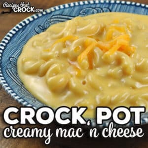 This Crock Pot Creamy Mac 'n Cheese recipe does not require you to cook your noodles ahead of time and tastes just like what Momma makes.