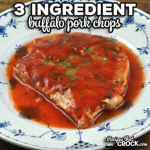 If you love buffalo flavoring, you are going to really enjoy this 3 Ingredient Buffalo Pork Chops recipe. It is easy to make and packed with wonderful flavor!