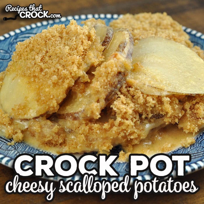 This tried and true Cheesy Crock Pot Scalloped Potatoes gives you a delicious side dish that perfectly completes many different meals.