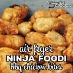 These Ninja Foodi BBQ Chicken Bites are so quick to throw together and can be used in a variety of ways to get dinner on the table easily.