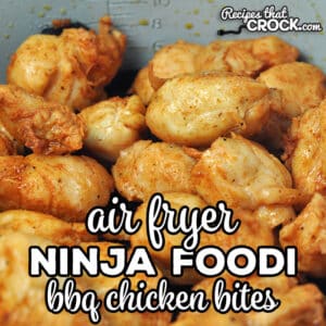 These Ninja Foodi BBQ Chicken Bites are so quick to throw together and can be used in a variety of ways to get dinner on the table easily.