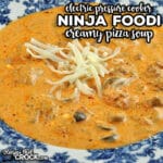 If you are looking for a delicious soup to fill you up when you do not have a lot of time to cook, try this Ninja Foodi Creamy Pizza Soup.