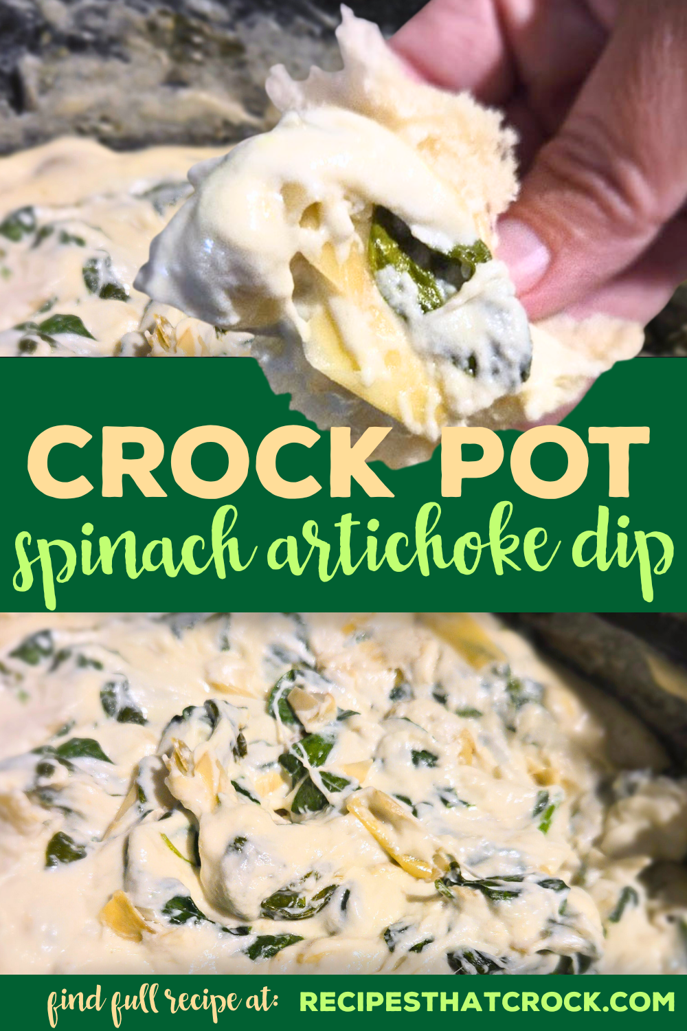 Are you looking for wonderful dip recipe for your next get together? Check out this Crock Pot Spinach Artichoke Dip. It is so yummy! This classic dip is incredibly easy to put together.