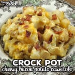 Does a delicious side dish sound good to you? Then I highly recommend this Cheesy Bacon Crock Pot Potato Casserole. It is amazing!