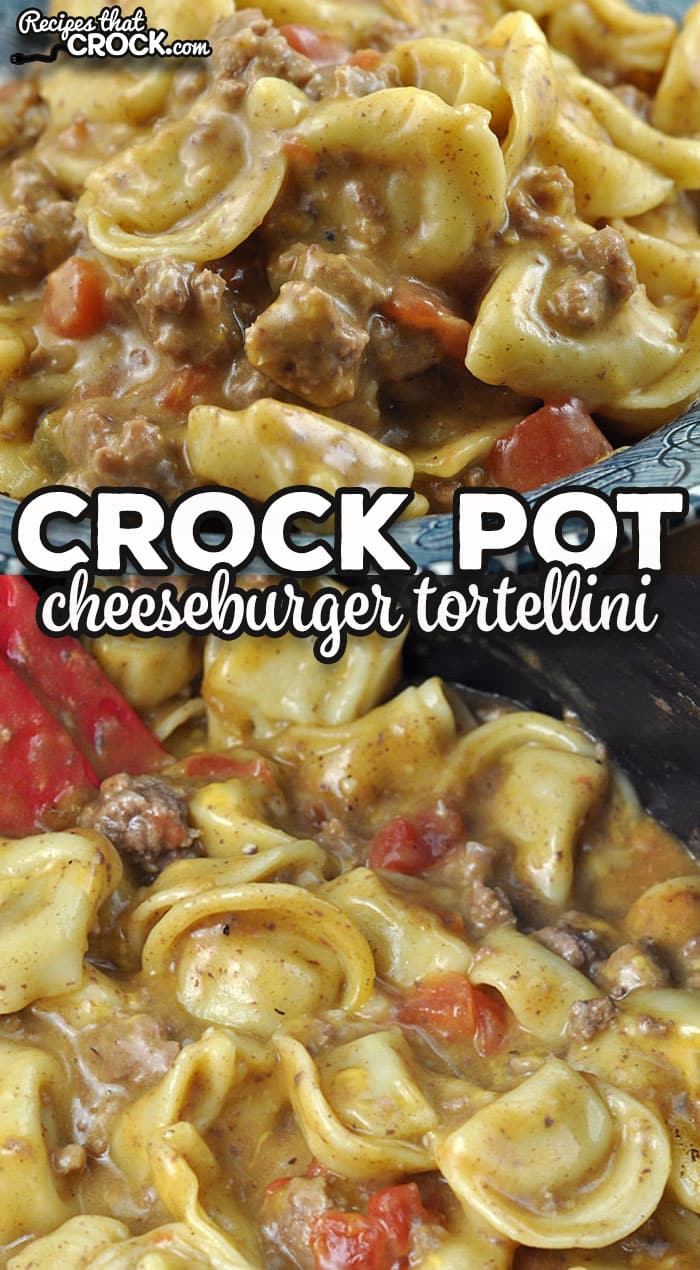 Are you in the mood for some comfort food? I recommend trying this delicious Crock Pot Cheeseburger Tortellini recipe.