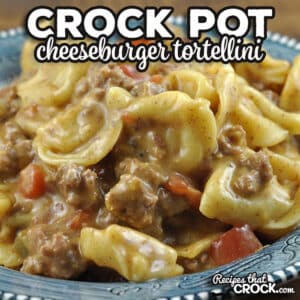 Are you in the mood for some comfort food? I recommend trying this delicious Crock Pot Cheeseburger Tortellini recipe.