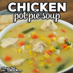 This Chicken Pot Pie Soup is the stove top version of one of my favorite soups. I love how quickly this soup can be made.