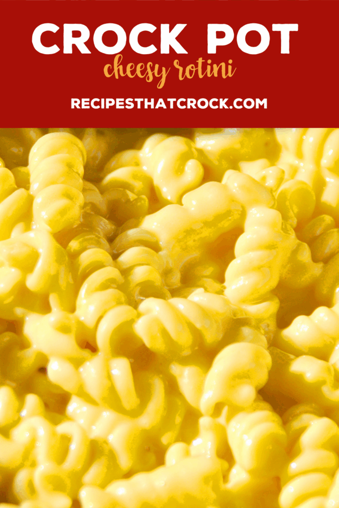 This Cheesy Crock Pot Rotini might just be the perfect comfort food, and our special hack for clean-up is a snap! This is a super easy stress free side dish for family dinner or the holidays.