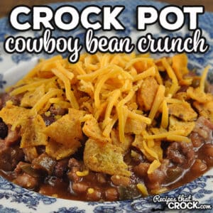 If you are looking for a flavorful and hearty recipe to enjoy, I highly recommend you try this Crock Pot Cowboy Bean Crunch.