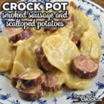 This Smoked Sausage Crock Pot Scalloped Potatoes dish is simple to put together and tastes great. It was an instant hit with my family.