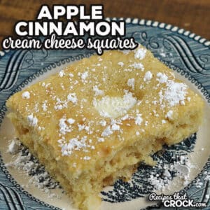 When you want something delicious in the morning or a special treat after a meal, check out this Apple Cinnamon Cream Cheese Squares recipe.
