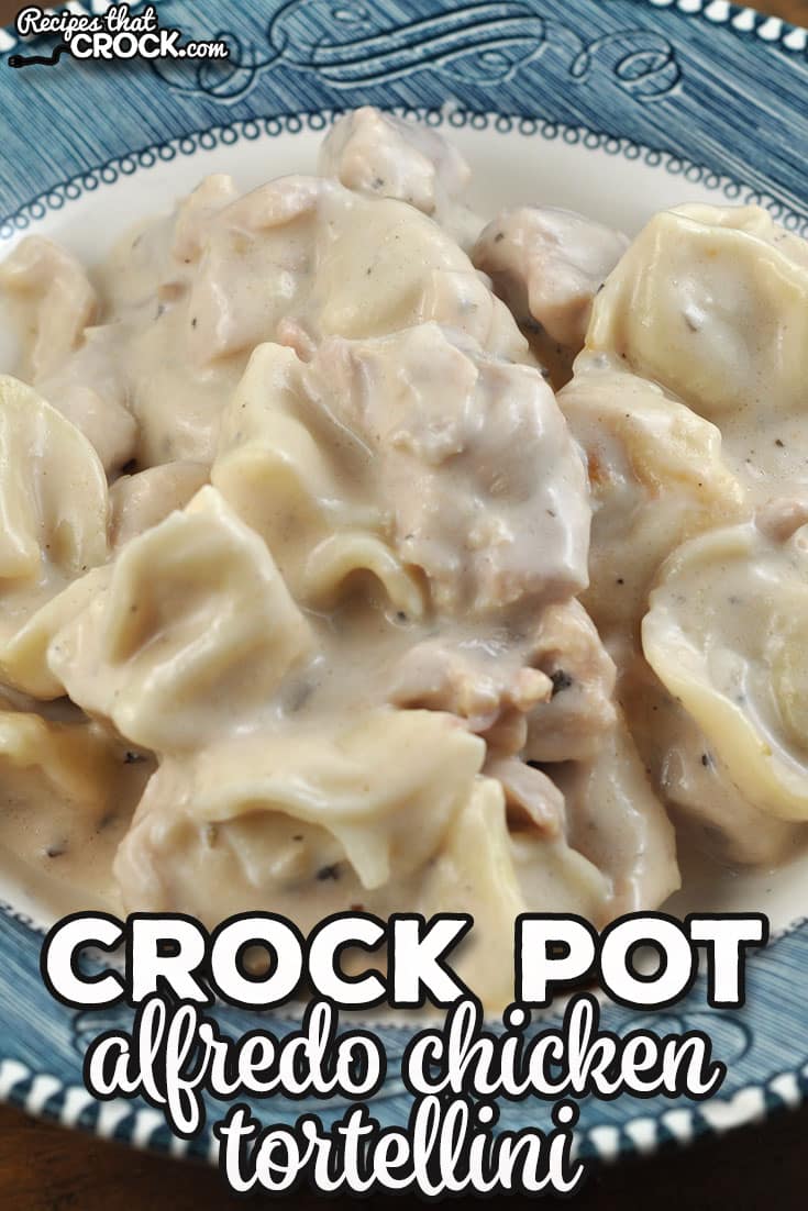 This quick and easy Crock Pot Alfredo Chicken Tortellini recipe was an instant favorite around here. Even the leftovers were good when reheated!