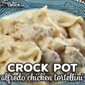 This quick and easy Crock Pot Alfredo Chicken Tortellini recipe was an instant favorite around here. Even the leftovers were good when reheated!