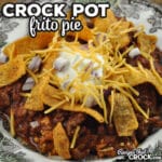 Whether you are looking for an idea for a delicious dinner or something yummy to take to a potluck, this Crock Pot Frito Pie is perfect!