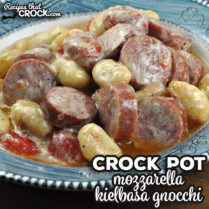 If you love flavorful recipes that are easy to put together and cook quickly, check out this Crock Pot Mozzarella Kielbasa Gnocchi recipe.