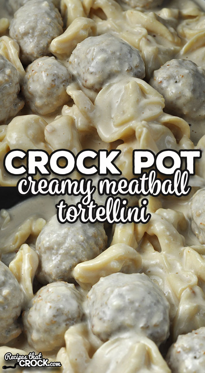 With less than ten minutes needed for prepping this recipe and a quick cooking time, Creamy Crock Pot Meatball Tortellini is sure to be a new favorite!