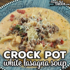 If you love a delicious soup, then you are in for a treat with this Crock Pot White Lasagna Soup recipe. It is sure to be an instant favorite.