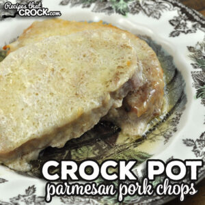 This Parmesan Crock Pot Pork Chops recipe has just four ingredients, is easy to make and tastes great. It checks all the boxes.
