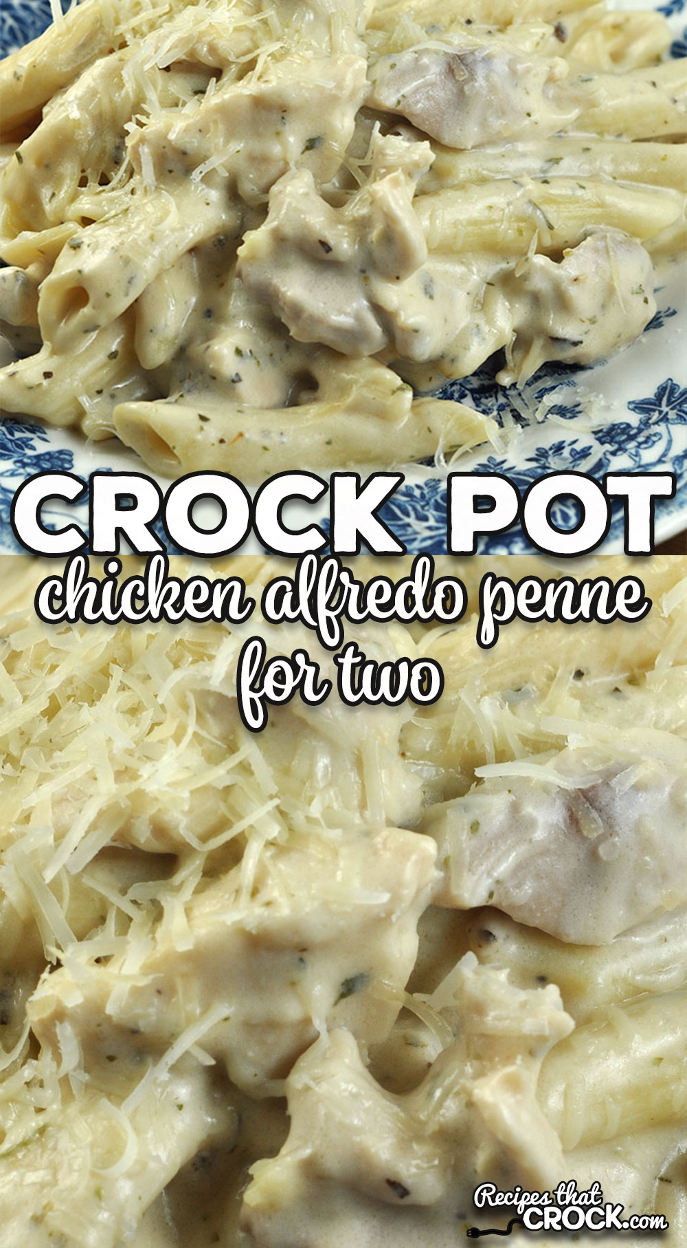 Does easy to make, delicious tasting and quick cooking time sound good? Check out this Crock Pot Chicken Alfredo Penne for Two recipe.