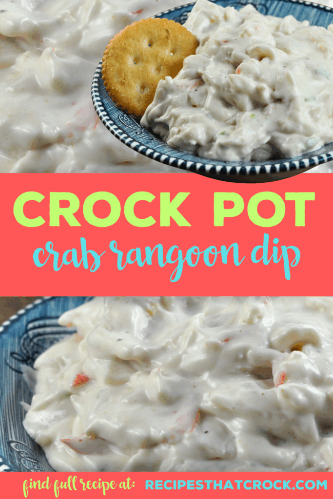 If you love crab rangoon, you are going to love this Crock Pot Crab Rangoon Dip. It is easy to make and tastes great!