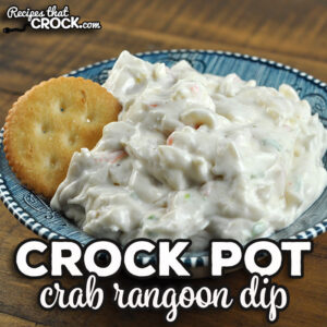 If you love crab rangoon, you are going to love this Crock Pot Crab Rangoon Dip. It is easy to make and tastes great!