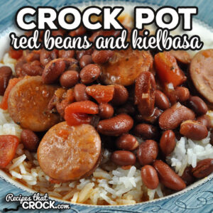 This Crock Pot Red Beans and Kielbasa is so easy to make and is absolutely delicious. When you pair it with some rice, dinner is a treat!
