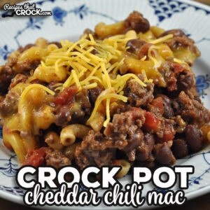 If you are looking for a delicious, easy and filling recipe, check out this Cheddar Crock Pot Chili Mac recipe. It is comfort food at its best!