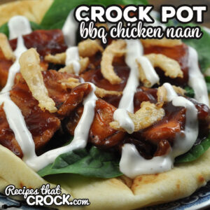 This incredibly simple and quick Crock Pot BBQ Chicken Naan recipe has become a favorite and go-to recipe in my home. I bet you will love it too!