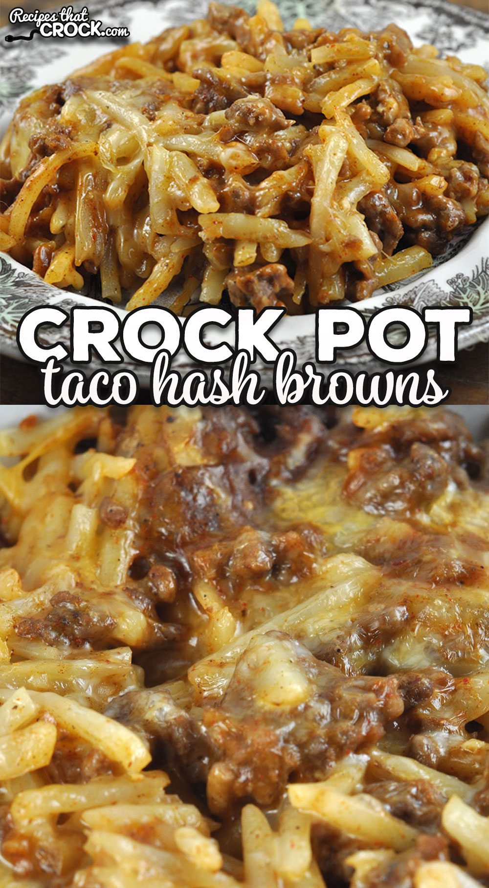 This tried and true Crock Pot Taco Hash Browns recipe is always a favorite when served, cooks quickly and is super simple to make. Win, win, win!