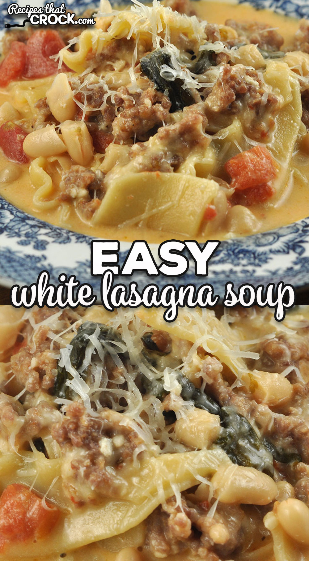 I have taken one of our favorite crock pot soup recipes and adapted it to a stove top recipe. You are going to love this flavorful Easy White Lasagna Soup.