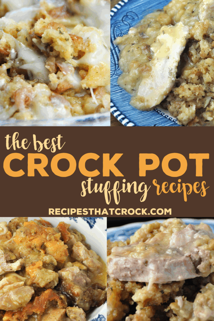 Do you love the savory flavor of a good stuffing or dressing? Slow cooker recipes were made for great stuffing casseroles and more. Here are our tried and true stuffing crock pot recipes to try. It is amazing what you can make with a box of stuffing!