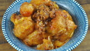 This Crock Pot Taco Tater Tot Casserole is one of our most popular recipes for a reason. It is easy to make and tastes delicious!