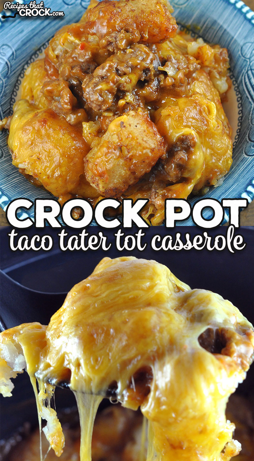 This Crock Pot Taco Tater Tot Casserole is one of our most popular recipes for a reason. It is easy to make and tastes delicious!
