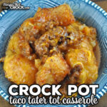 This Crock Pot Taco Tater Tot Casserole is one of our most popular recipes for a reason. It is easy to make and tastes delicious!