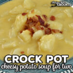 This recipe is so simple to throw together, yet incredibly delicious. I highly recommend making this Crock Pot Cheesy Potato Soup for Two.