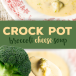 Slow cooker soups are a favorite for home cooks for a reason. Our Crock Pot Broccoli Cheese Soup has tender broccoli florets in a delicious cheesy soup base. Throw this simple soup in your crock pot for an easy meal.