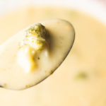 Slow cooker soups are a favorite for home cooks for a reason. Our Crock Pot Broccoli Cheese Soup has tender broccoli florets in a delicious cheesy soup base. Throw this simple soup in your crock pot for an easy meal.