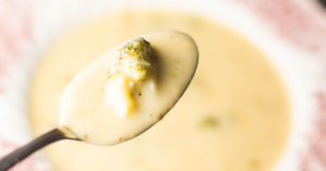 Slow cooker soups are a favorite for home cooks for a reason. Our Crock Pot Broccoli Cheese Soup has tender broccoli florets in a delicious cheesy soup base. Throw this simple soup in your crock pot for an easy meal.